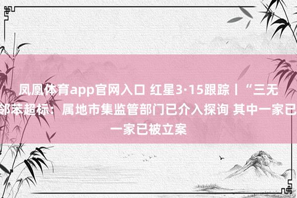 凤凰体育app官网入口 红星3·15跟踪丨“三无”书皮邻苯超标：属地市集监管部门已介入探询 其中一家已被立案